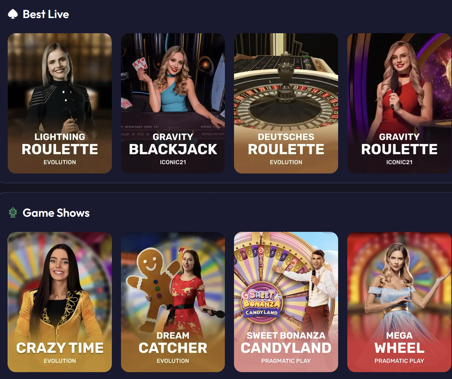 Live casino